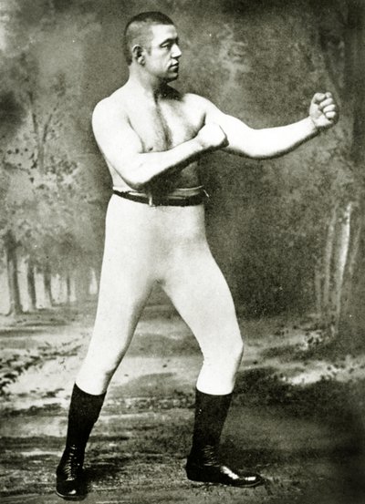 Unknown boxer, c.1900 by American Photographer